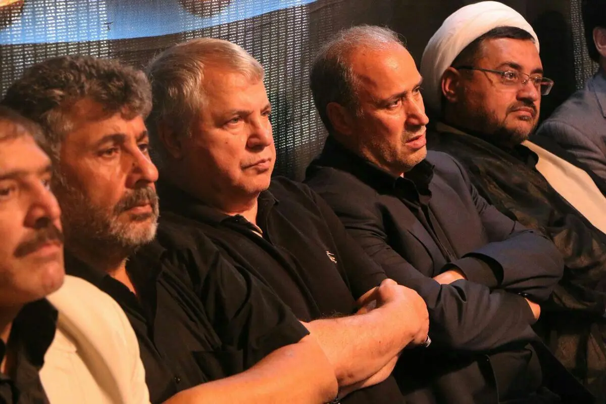 مراسم عزاداری با حضور بزرگان ورزش و سیاست به میزبانی باشگاه سایپا (تصاویر)