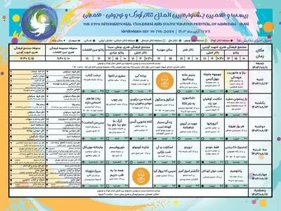 اجرای 15 نمایش در اولین روز جشنواره تئاتر کودک و نوجوان همدان