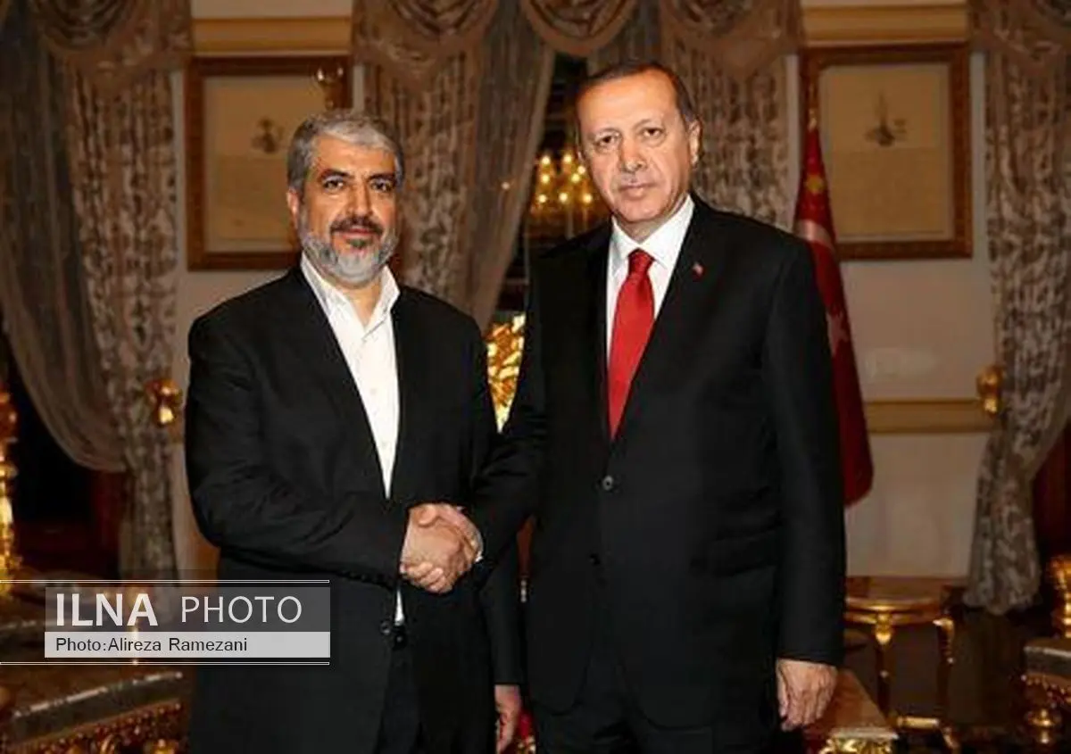 اردوغان و مشعل در آنکارا دیدار کردند