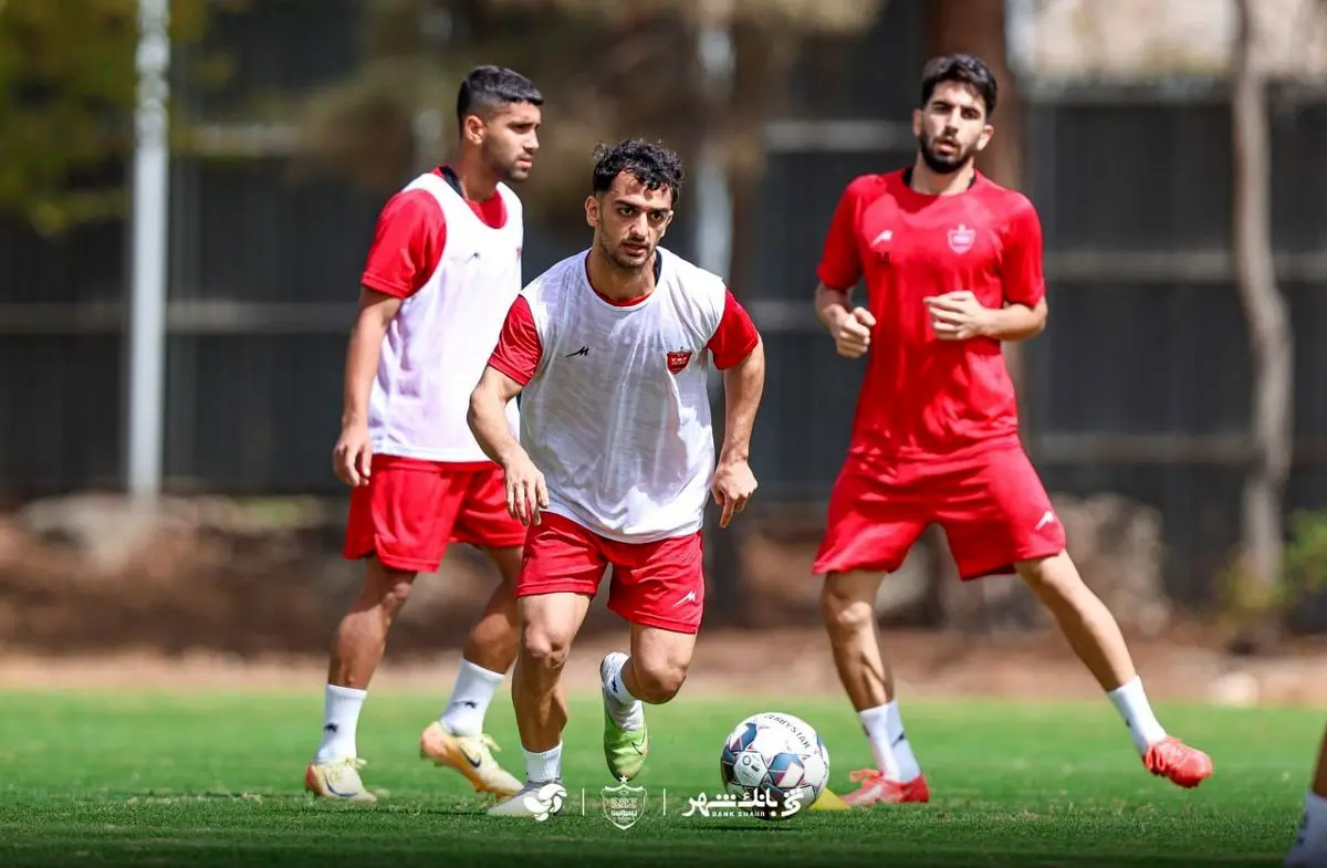 برگزاری تمرین یکشنبه پرسپولیس در دو بخش