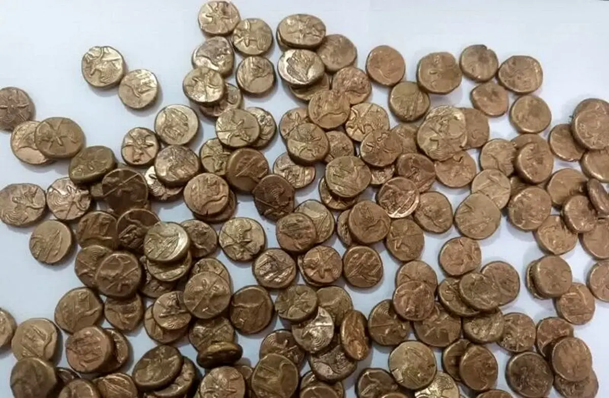 کشف ۱۸۴ سکه تقلبی در گرمه خراسان‌شمالی