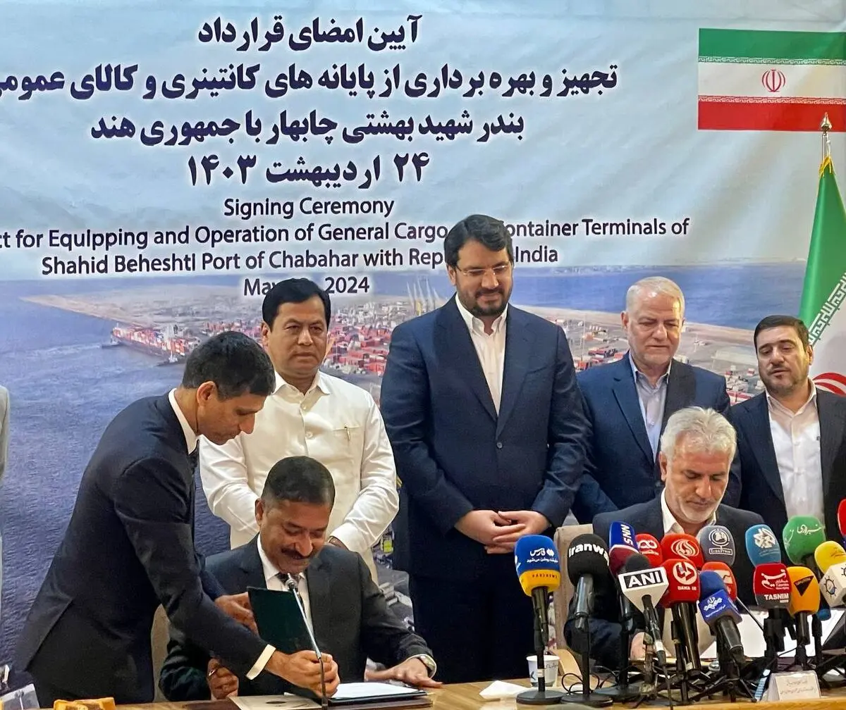 India, Iran sign 10-year agreement on Chabahar infrastructure