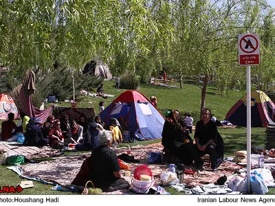 روز طبیعت در تهران-بوستان جوانمردان