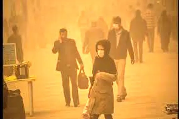 ثبت آلودگی هوا در ۱۳ شهر خوزستان/آبادان و خرمشهر در وضعیت قرمز 