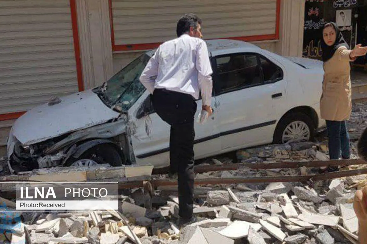 ریزش بخشی از بیمارستان نفت بر اثر زلزله در مسجد سلیمان/دستور تخلیه صادر شد