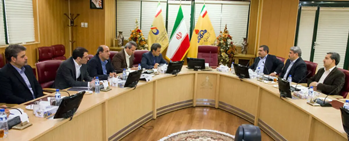 نشست مشترک مدیران عامل بانک ملت و شرکت ملی گاز ایران
