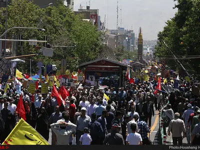راهپیمایی روز قدس در تهران/3