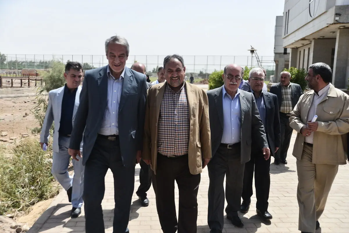 بازدید علی کفاشیان از باشگاه فولاد خوزستان 