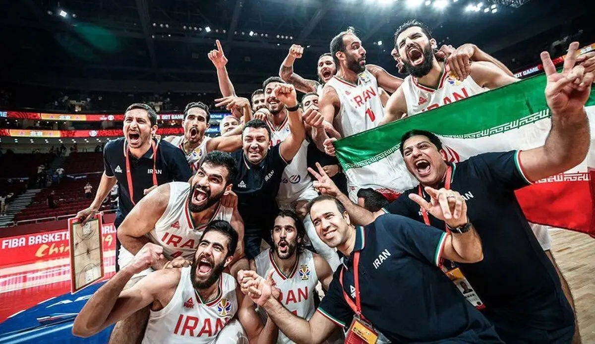 المنتخب الایرانی لکرة السلة ینال بطاقة المشارکة فی اولمبیاد طوکیو