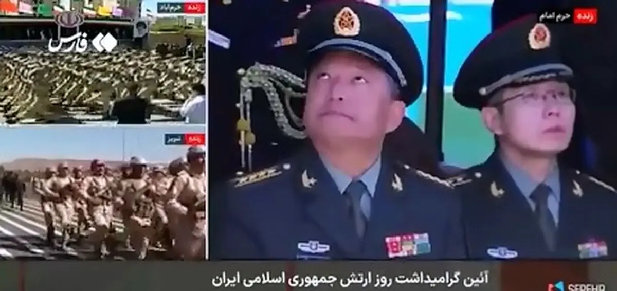 حیرت مهمانان نظامی خارجی از توان دفاعی و عملیاتی ارتش ایران + فیلم
