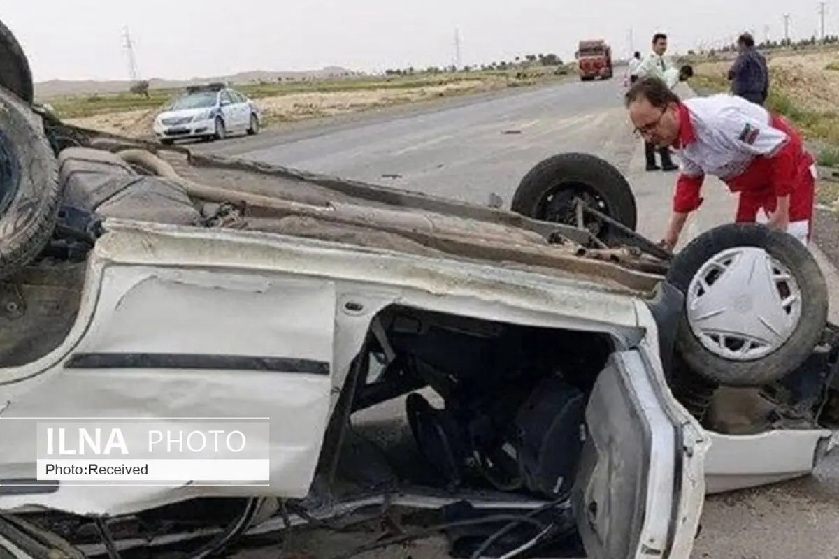 واژگونی پراید در قزوین یک نفر را به کام مرگ کشید