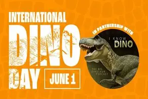 اول ژوئن روز جهانی دایناسور است