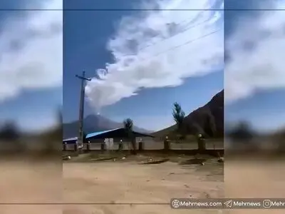 آتشفشان دماوند فعال شد؟ + فیلم