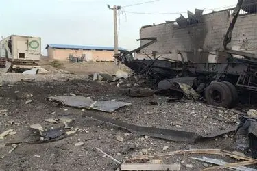 انبار امدادی هلال‌احمر بوشهر هدف حمله دشمن قرار گرفت