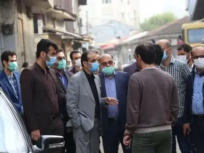 بازدید شهردار رشت از پروژه جمع آوری و هدایت آب های سطحی محله استاد سرا