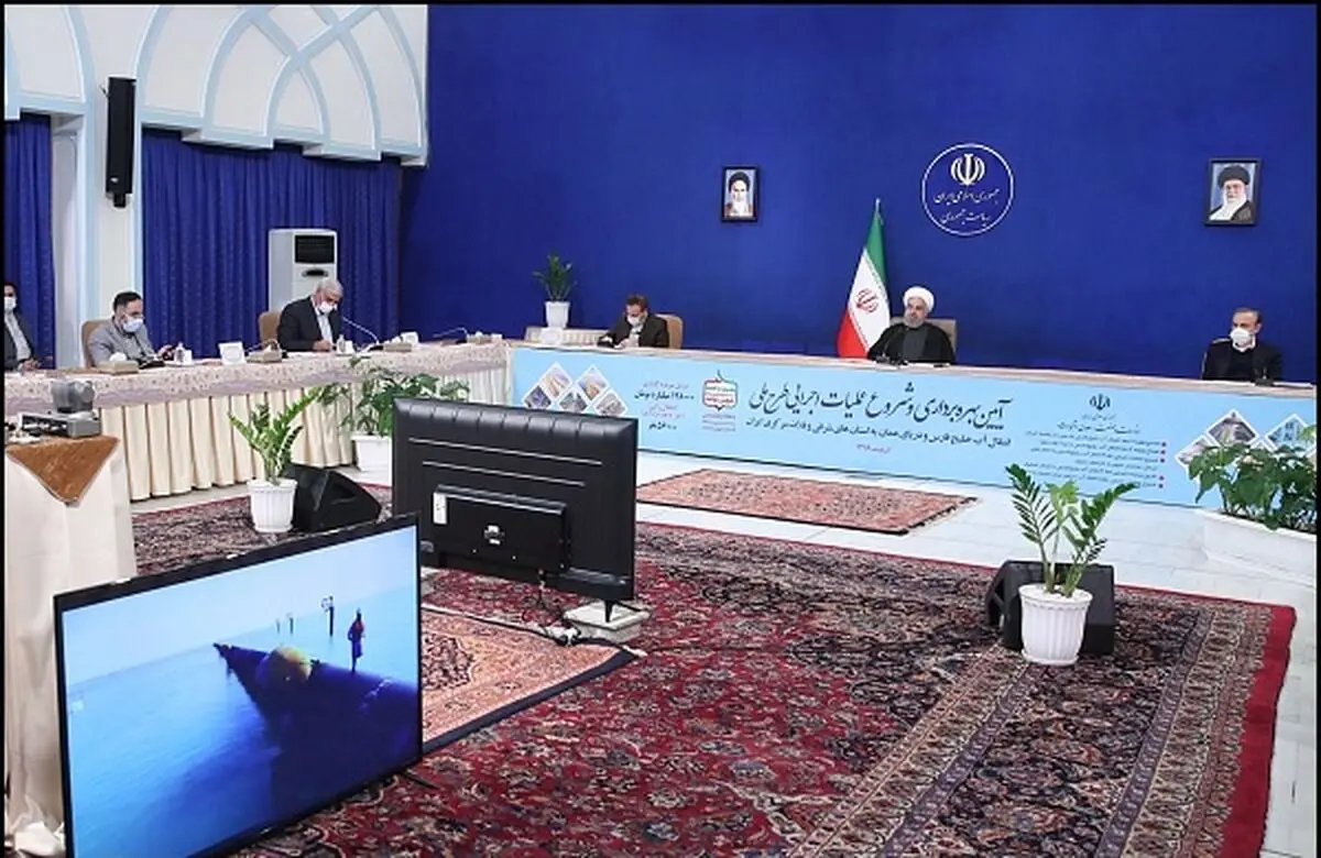 آغاز مراسم بهره‌برداری از ۵۰ طرح ملی مناطق آزاد