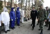 بررسی نحوه ایمن سازی پادگان‌های ارتش در مقابله با ویروس کرونا
