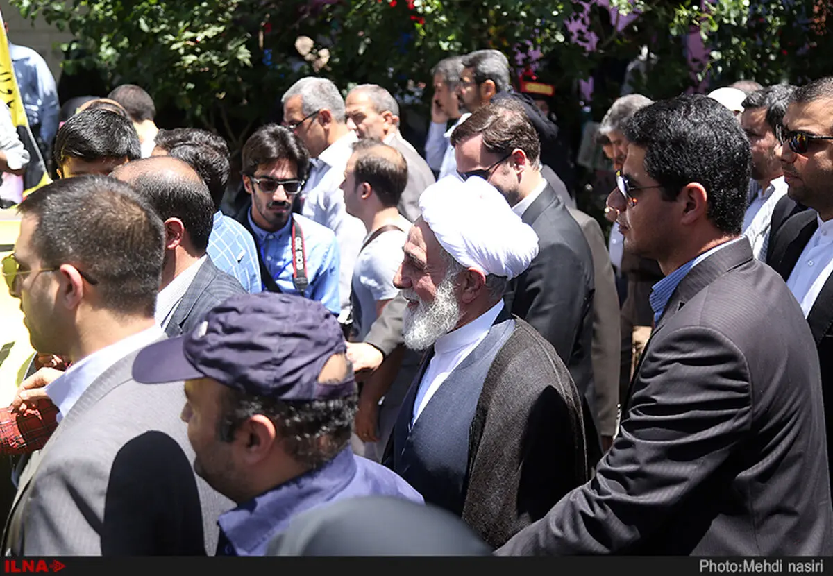 حضور ناطق نوری در راهپیمایی روز قدس