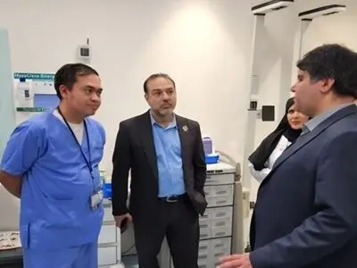 بازدید معاون وزارت بهداشت از مراکز جامع خدمات بهداشتی در دوحه