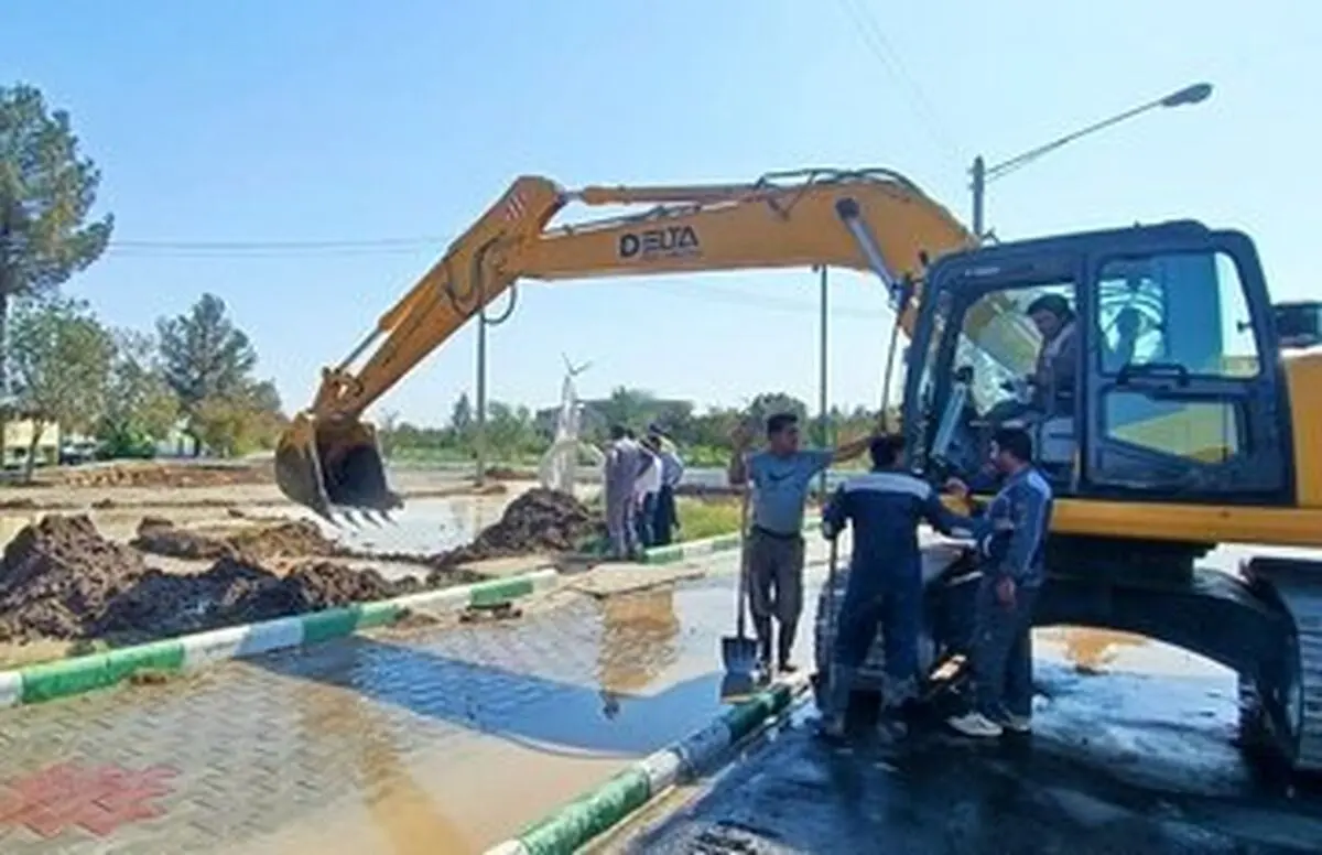 قطعی آب چندین روستای شهرستان درگز بر اثر سهل‌انگاری پیمانکار شرکت گاز