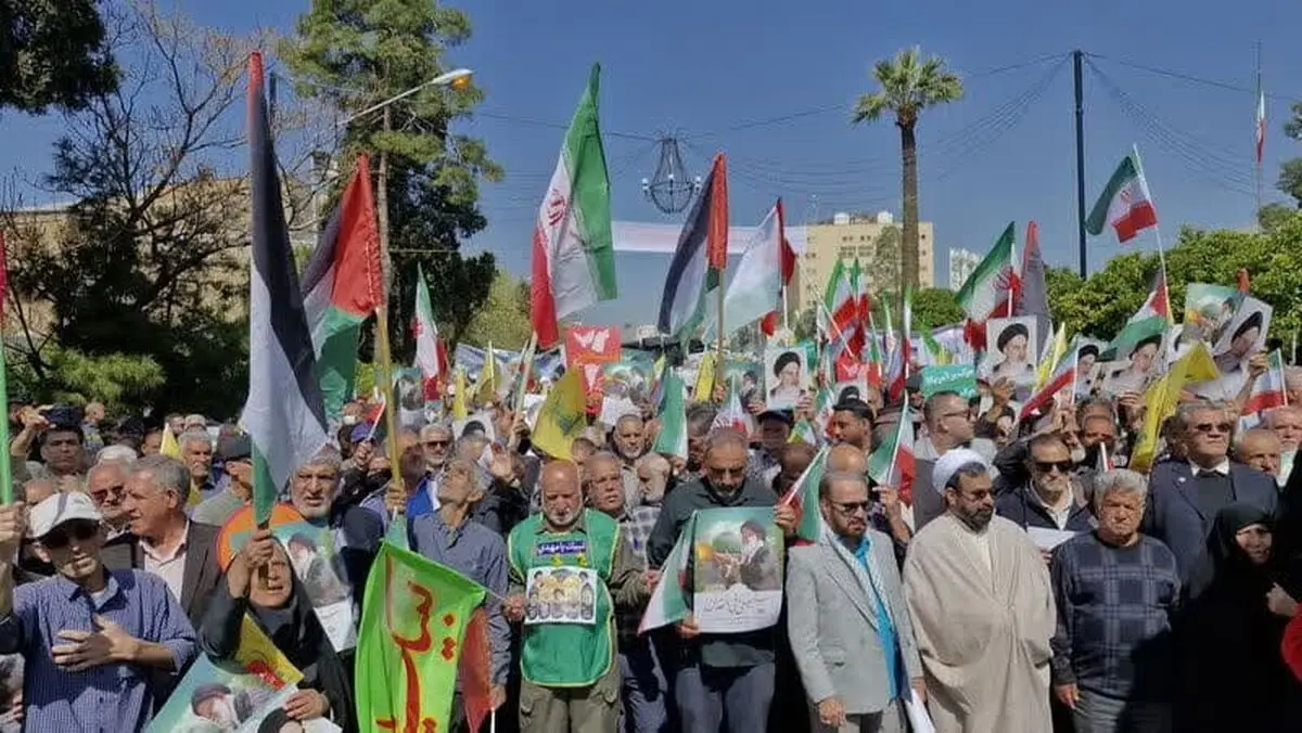 راهپیمایی روز جهانی قدس در شیراز و فارس برگزار شد