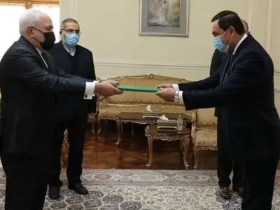 سفیر جدید سوریه استوارنامه خود را تقدیم ظریف کرد