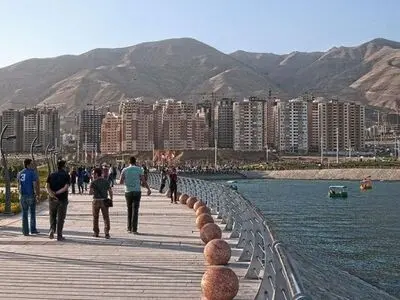 اتمام عملیات آبگیری دریاچه شهدای خلیج فارس تهران