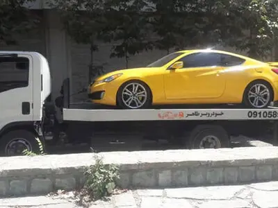 حمل خودرو های میلیاردی بازیکنان پرسپولیس در خودروبر طاهر