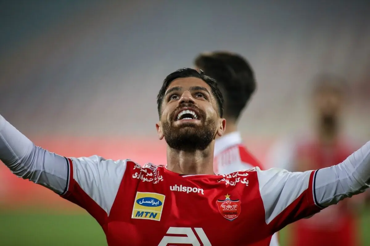 بازگشت میلاد سرلک به تمرینات پرسپولیس