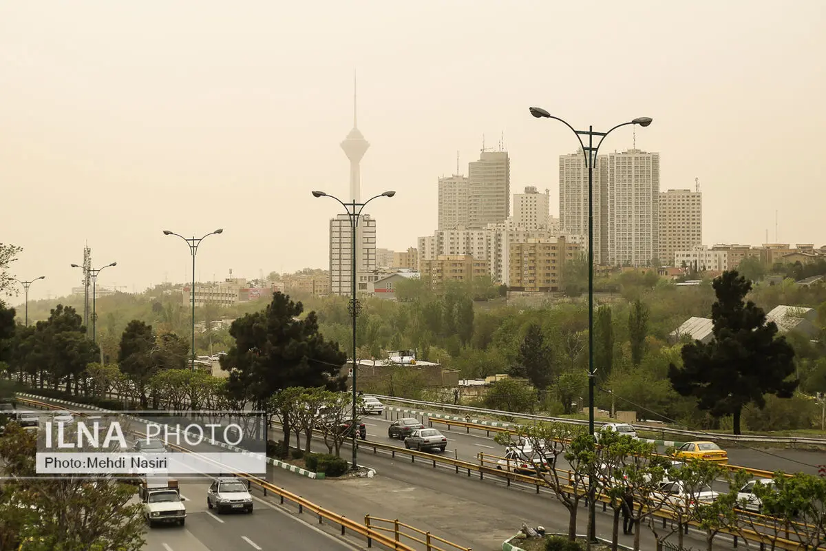 افزایش آلودگی‌ هوای تهران تا روز سه‌شنبه 