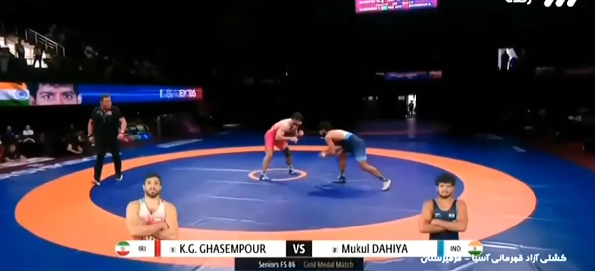 ویدئو: پیروزی مقتدرانه قاسمپور و کسب مدال طلای وزن 86 کیلوگرم