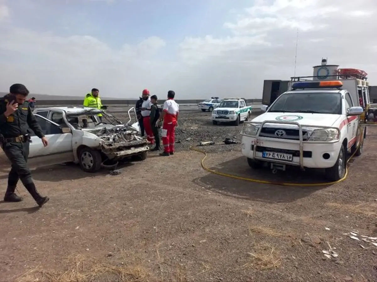 کاهش چشمگیر تصادفات جاده‌ای طی نوروز 