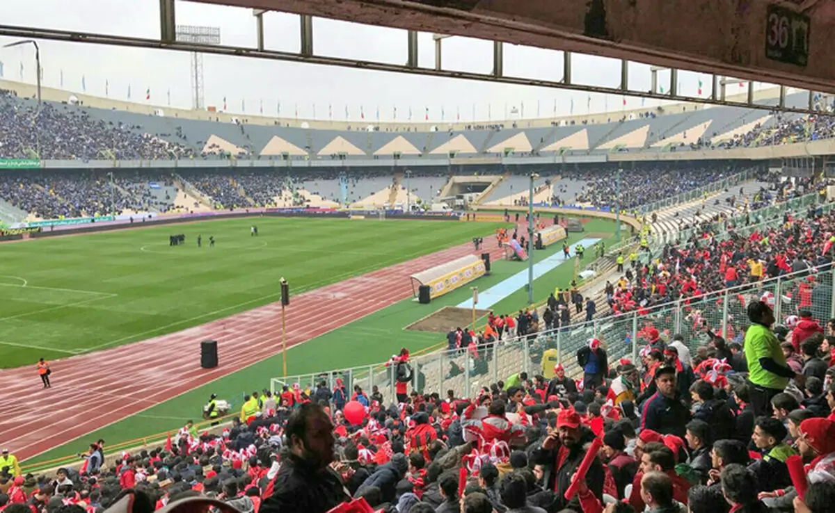ورزشگاه آزادی، آماده پذیرایی از ال‌کلاسیکوی ایران (عکس)