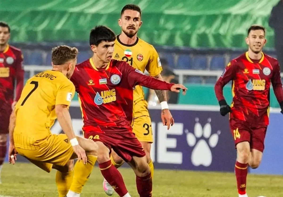 نسف قارشی 0 -1 تراکتور؛ تی تی ها شادمان در ازبکستان با سه امتیاز شیرین