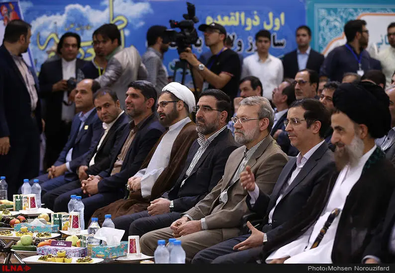 افتتاح نخستین پارک آبی قم در بوستان غدیر با حضور رئیس مجلس شورای اسلامی