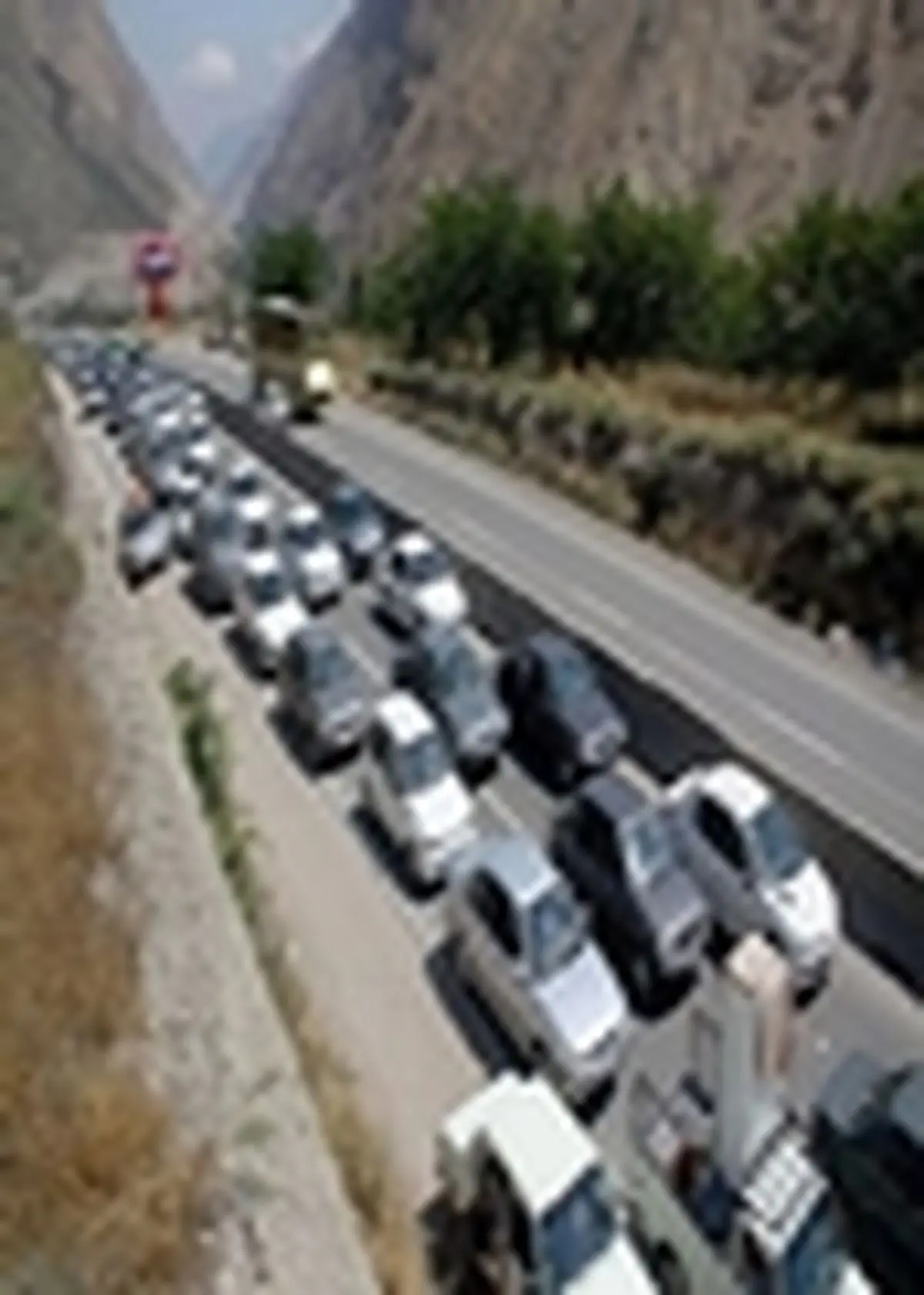 محدودیت تردد در جاده هراز، از ۲۵ مهر تا ۱۰ آبان