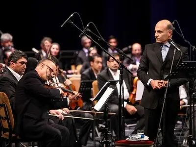 اجرای ارکستر ملی «نغمه باران» به نفع زلزله‌زدگان کرمانشاه