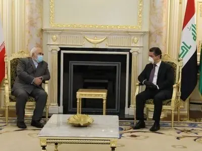 تفاصیل لقاء ظریف ومسرور بارزانی فی اربیل