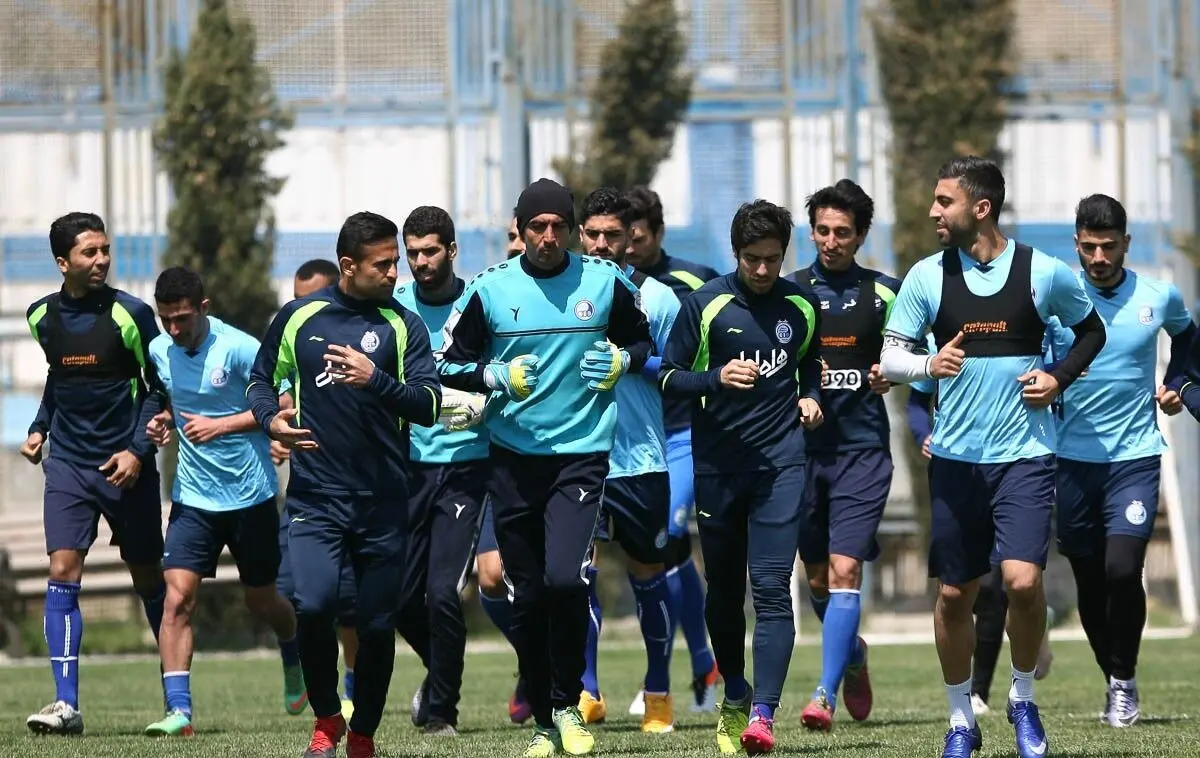 زمان تمرین امروز استقلال تغییر کرد