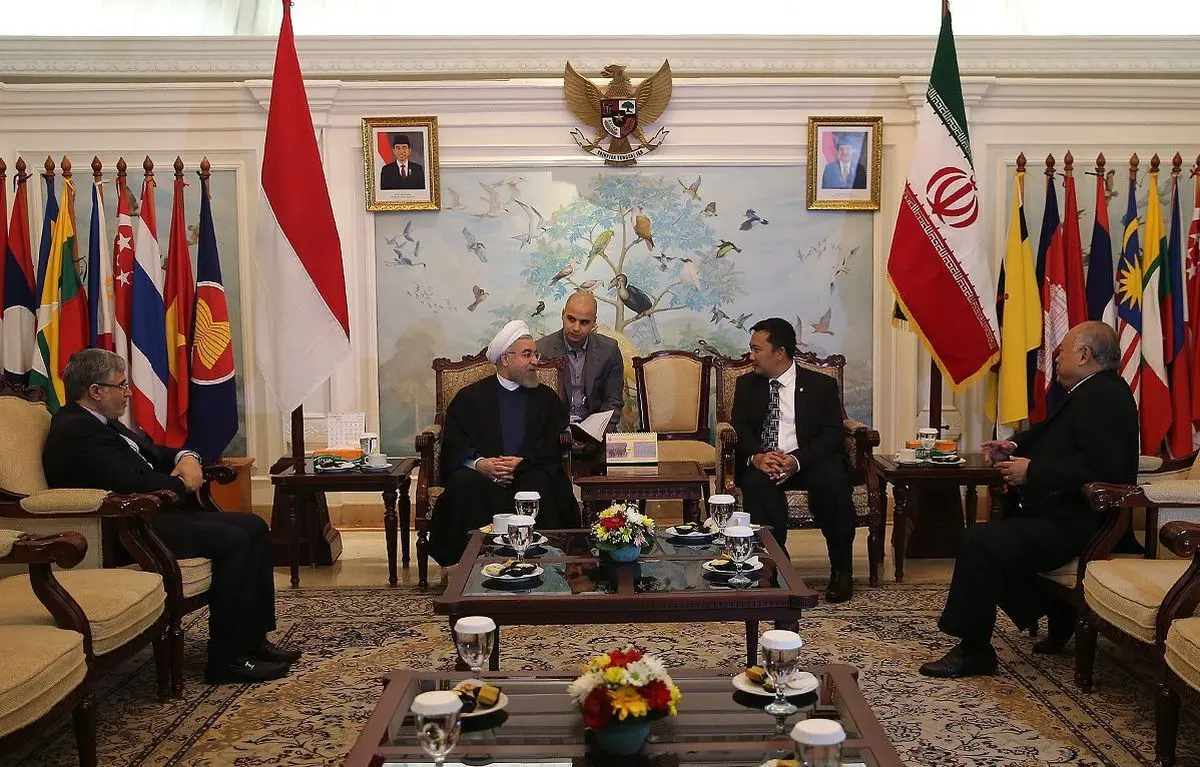 رییس جمهور وارد جاکارتا شد