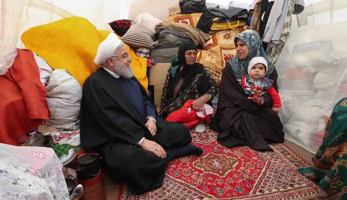 دولت تا پایان امدادرسانی و رفع مشکلات در کنار زلزله‌زدگان خواهد بود