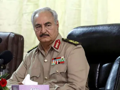 دیدار خلیفه حفتر با سفیر آلمان در لیبی