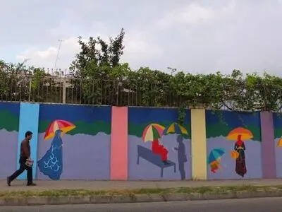 ساخت یک اثر محیط شهری و برگزاری کارگاه برای هنردوستان مشهدی
