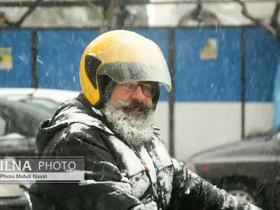 بارش برف در تهران