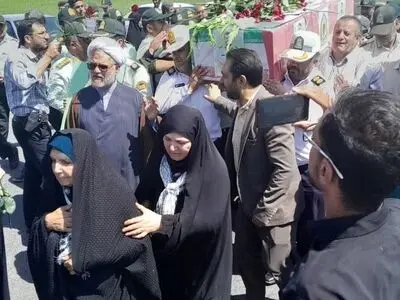 پیکر شهید مدافع امنیت در شهرکرد تشییع شد