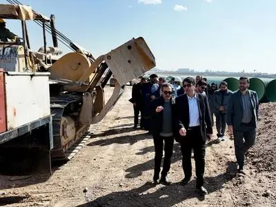 تزریق یک همت به طرح آبرسانی از سد طالقان به محمدیه و مهرگان