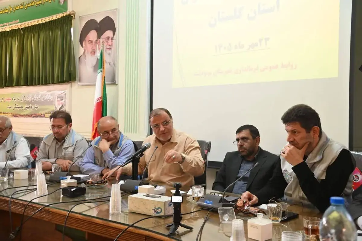 بسیج ظرفیت‌های ملی و استانی برای حمایت از سیل‌زدگان گلستان