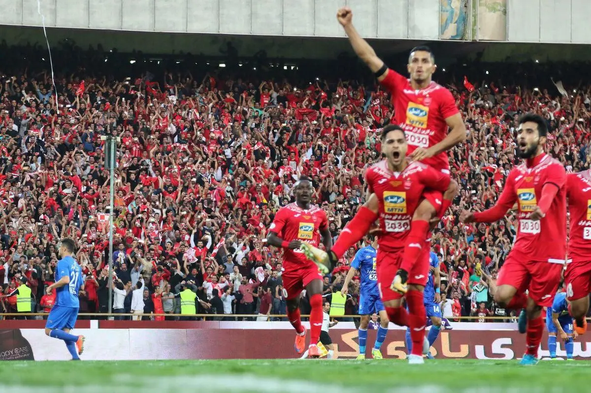 قهرمانی پرسپولیس پیش از پایان دربی