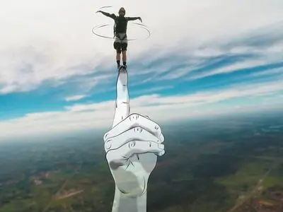 وقتی چتربازها سوژه گرافیست‌ها می‌شوند +تصاویر