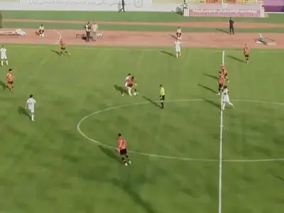 اخراج بازیکن مس شهر بابک مقابل پرسپولیس (ویدیو)